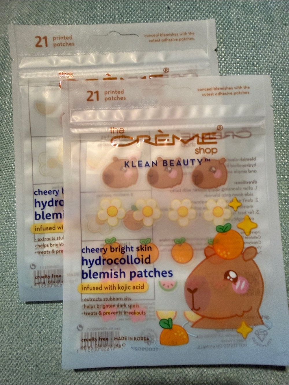 5/$25 The crème shop  Beauty Hydrocolloid Blemish Patches 42 patches (2 sheets)